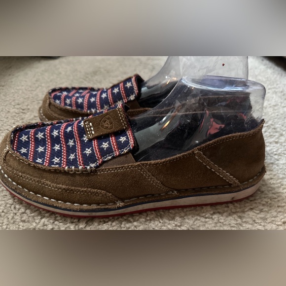 Ariat Stars & Stripes Cruisers Size 8.5 - Picture 2 of 4